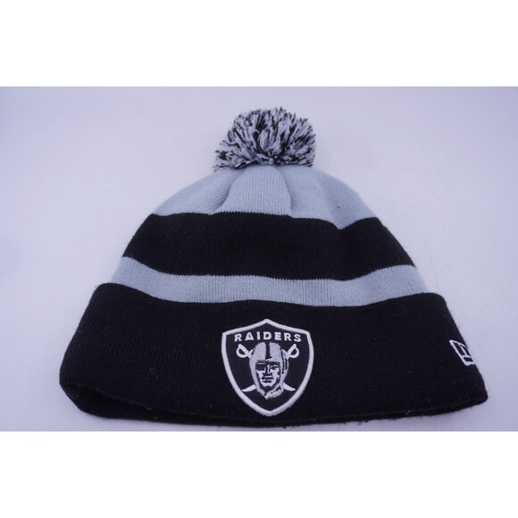 2023 NFL Historic On Field Las Vegas Raiders New Era Knit Beanie Hat one size - Picture 1 of 4